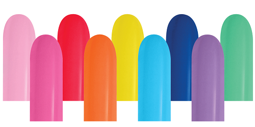 260 Sempertex Fashion Assorted Nozzle Up Latex 50ct
