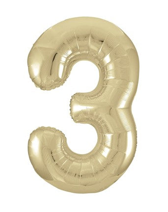 Jumbo Foil Number Balloon 34 inch