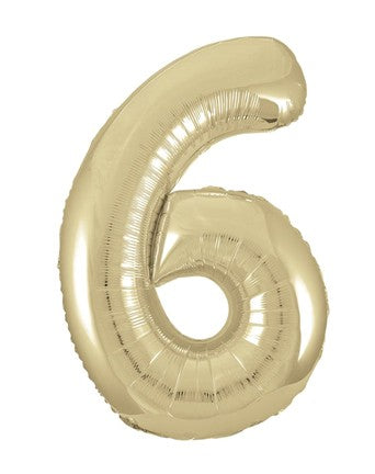 Jumbo Foil Number Balloon 34 inch