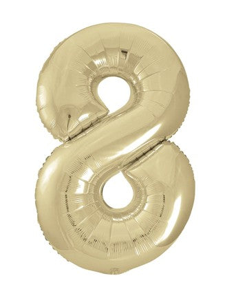 Jumbo Foil Number Balloon 34 inch