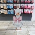 White Duck - Pink Bow 3ft