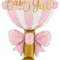 Betallic Satin Baby Girl Rattle 35 inch