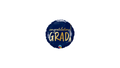 18" Round Congratulations Grad Tassel Foil Balloon